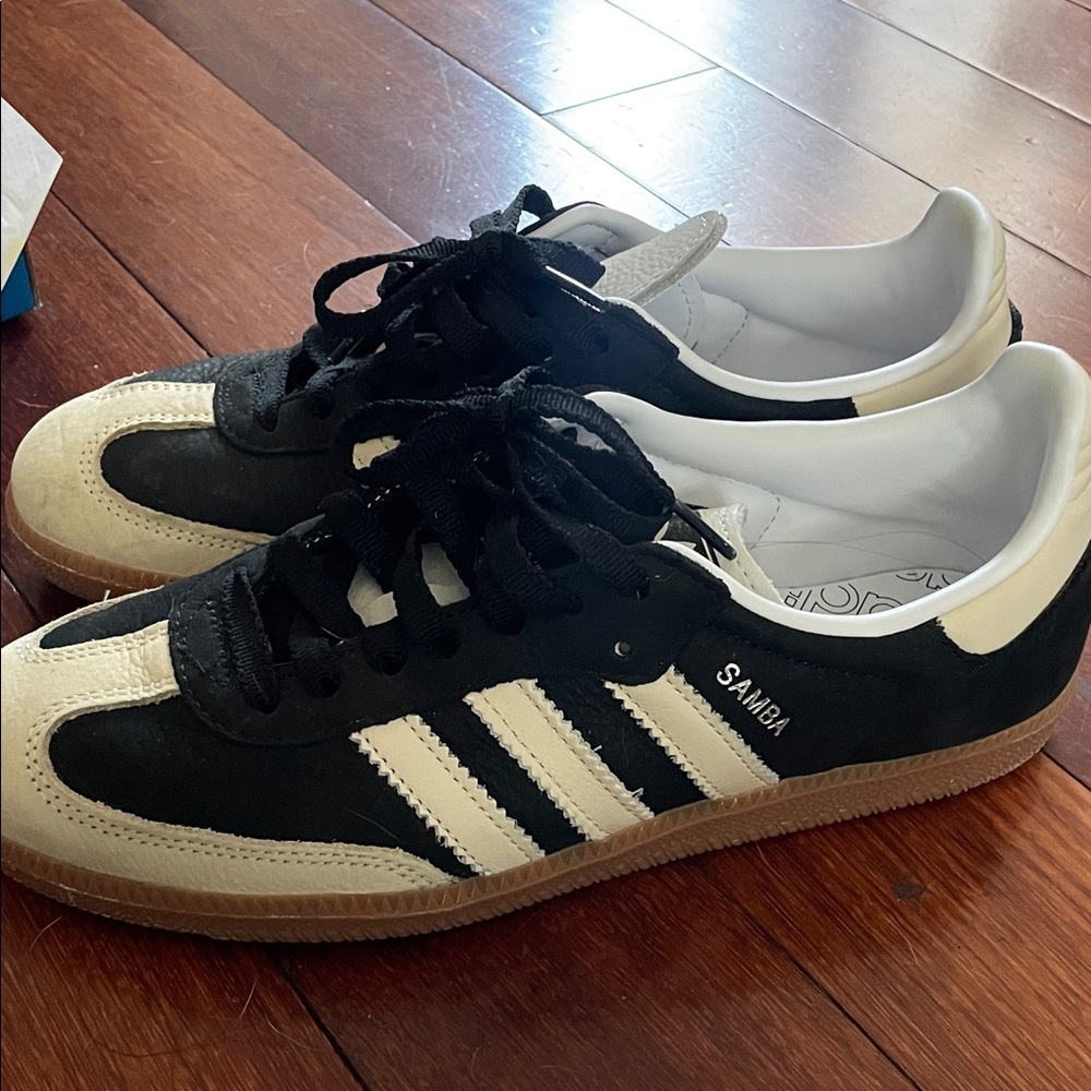Adidas Samba Black and White Sneakers